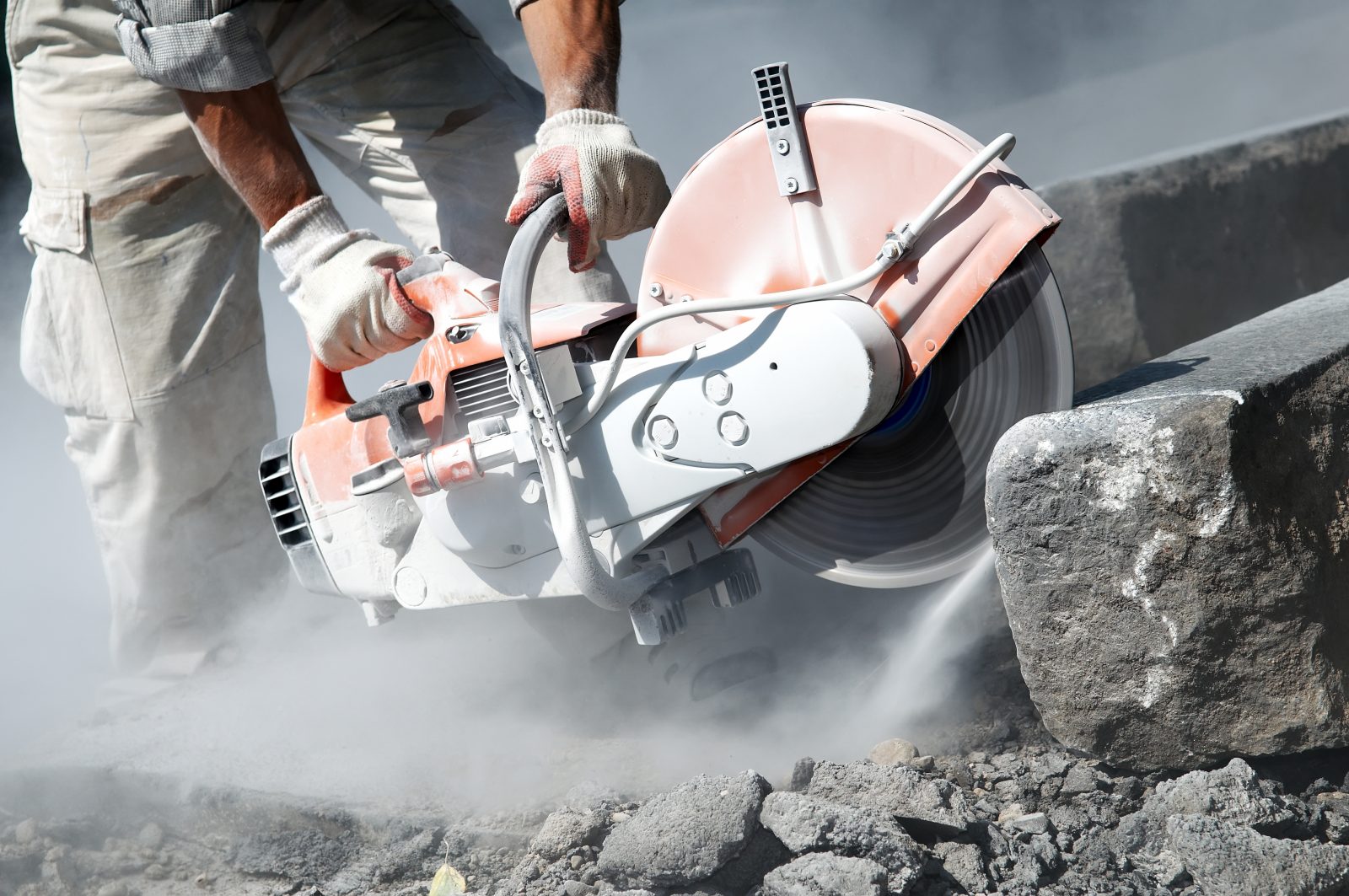 cut-off saw work