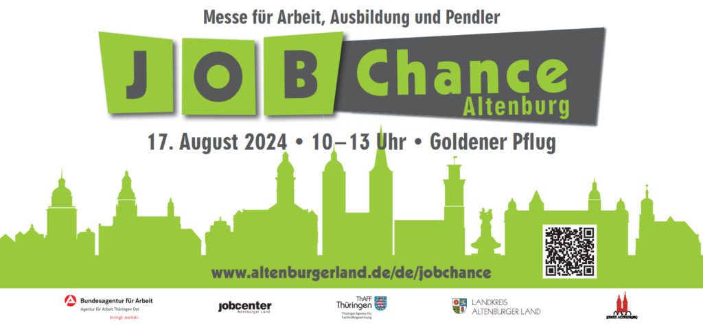 JOBChancen Altenburg, Jobmesse , Ausbildungsplätze im Altenburgerland in Thüringen finden