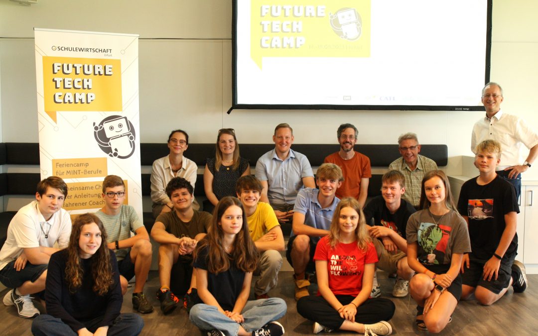 Innovative Köpfe: Jugendliche erkunden die MINT-Welt beim Future Tech Camp 2023