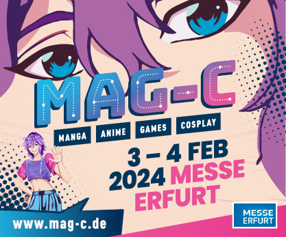 Manga, Comic und Anime Messe MAG-C in Erfurt, 3. - 4. Februar 2024