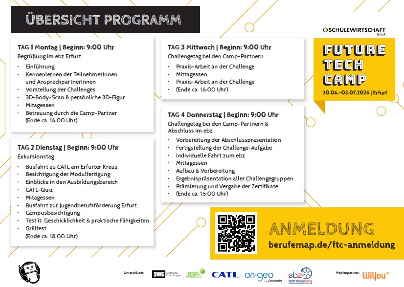 Programm Future Tech Camp 2025
